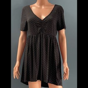 TORRID Black And White Midi Dress Size 00